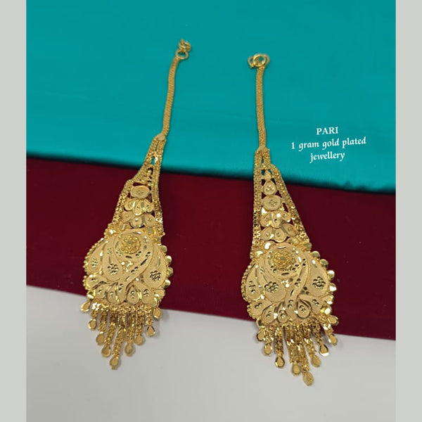 Buy Daily Wear Gold Design One Gram Gold Plain Stud Covering Earring for  Daily Use